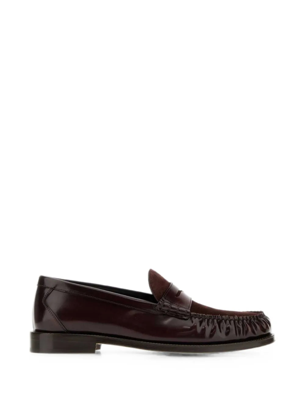 leather loafers
