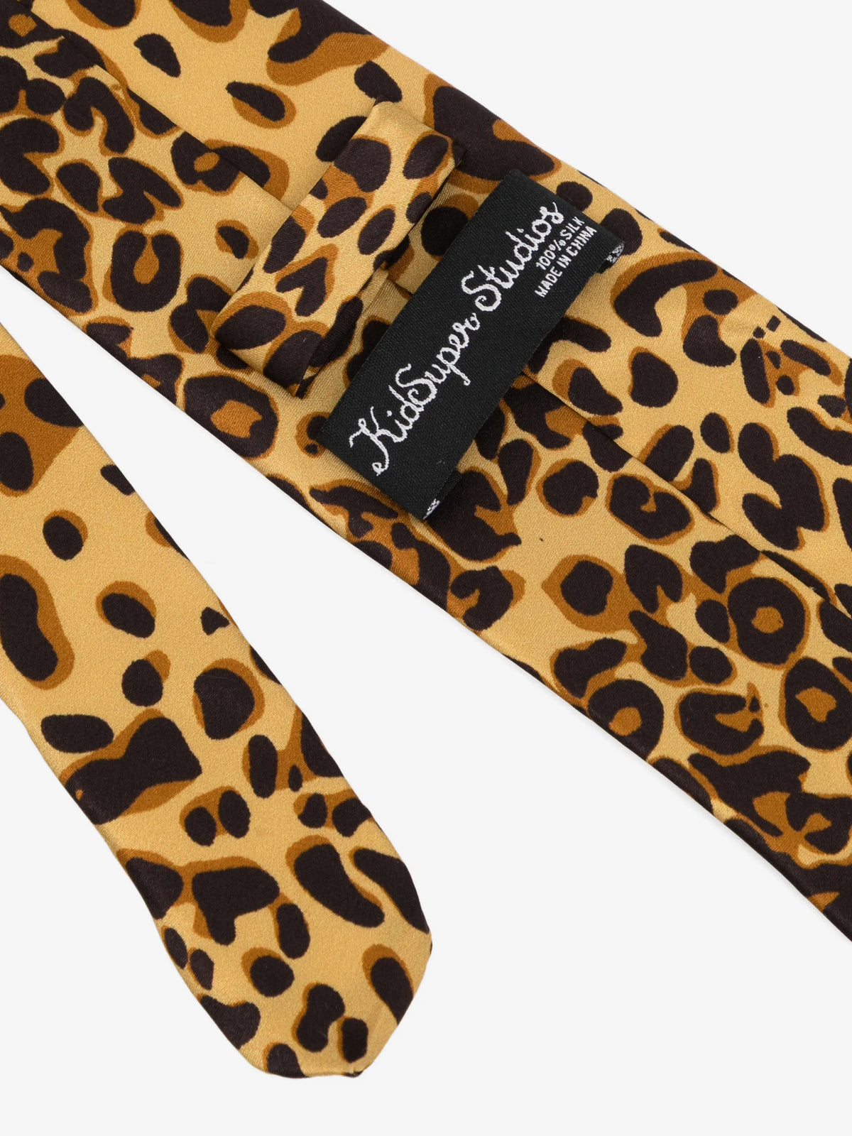 Leopard-Printed Tie