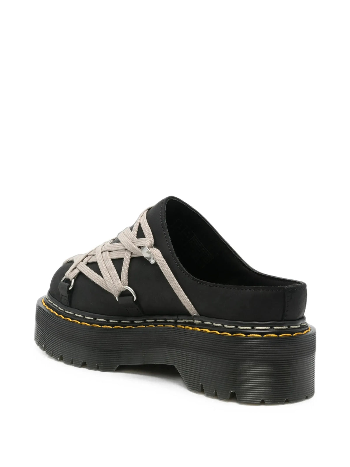 x Dr. Martens Quad Sole Megalace Leather Mules