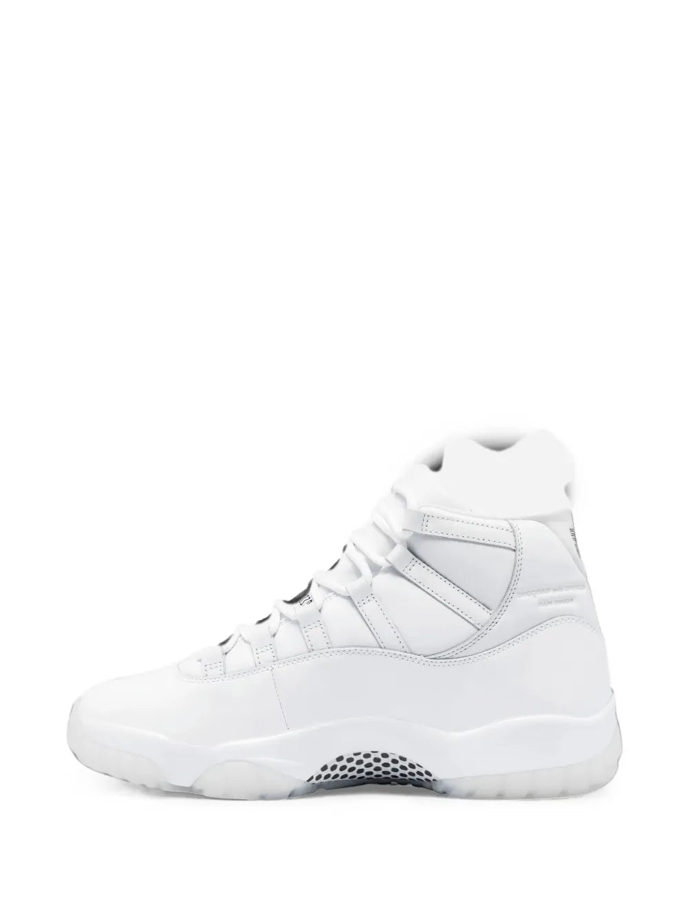 leather high-top sneakers
