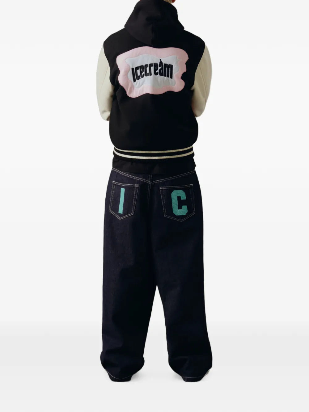 logo-patch varsity jacket