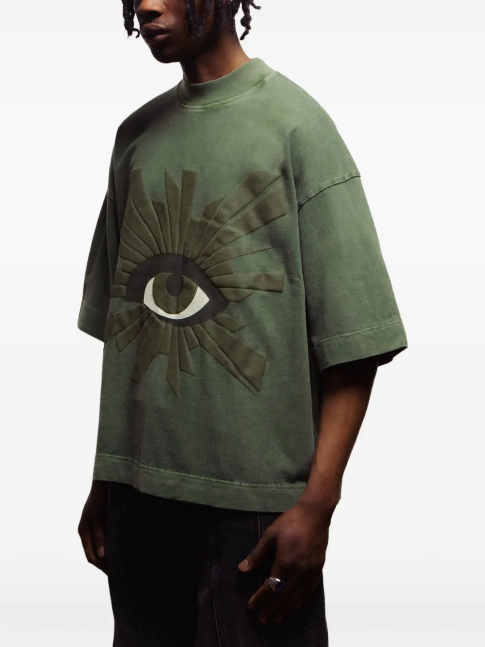 ALL-SEEING logo-patch T-shirt