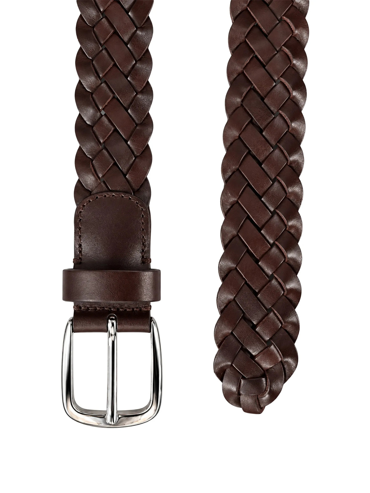 Braided Leather Belt