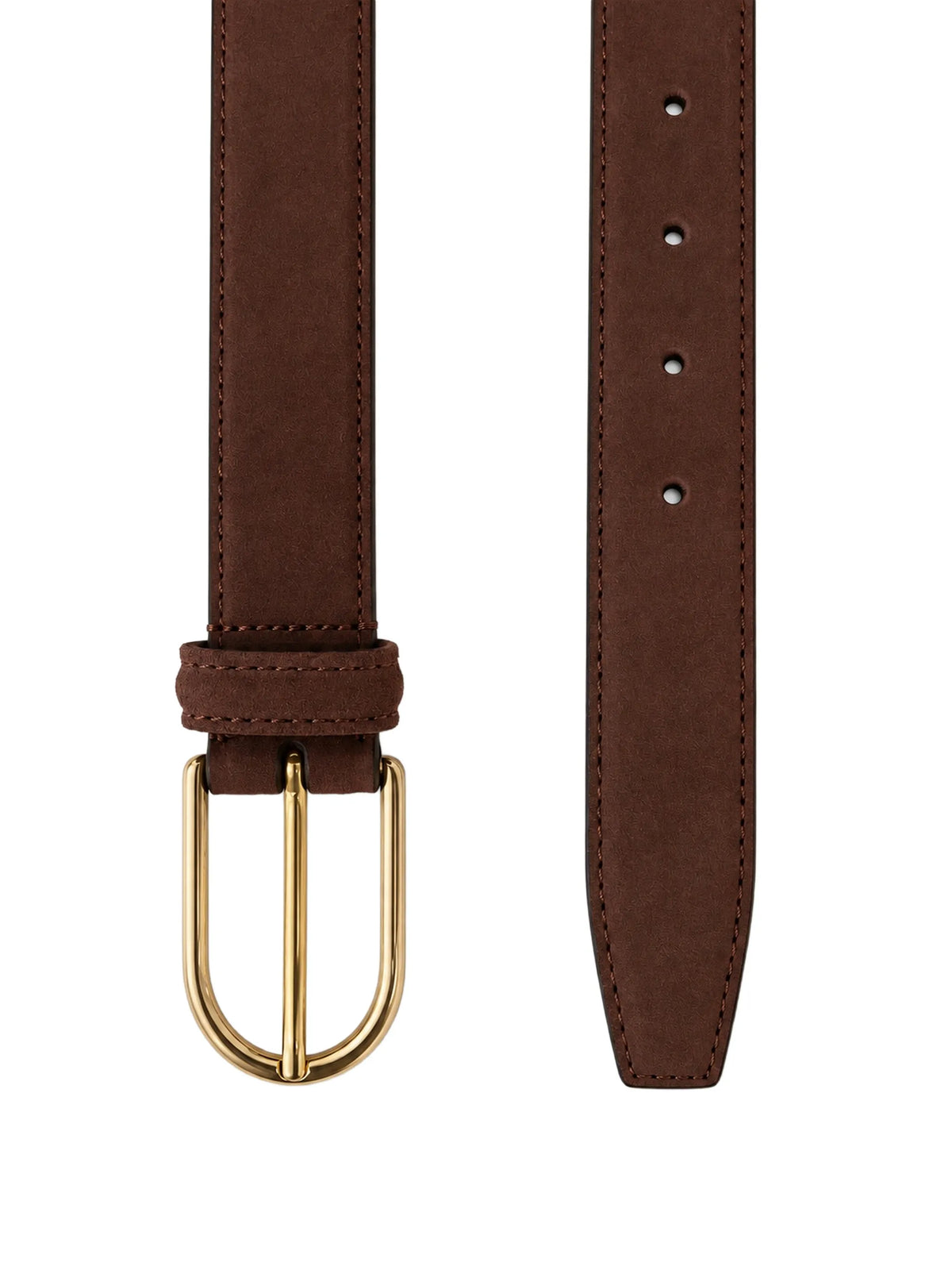 Suede Buckle Belt