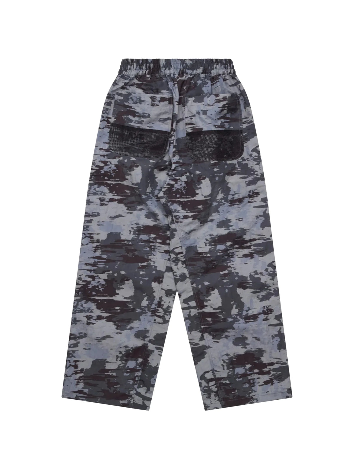Abstract-Print Straight Trousers