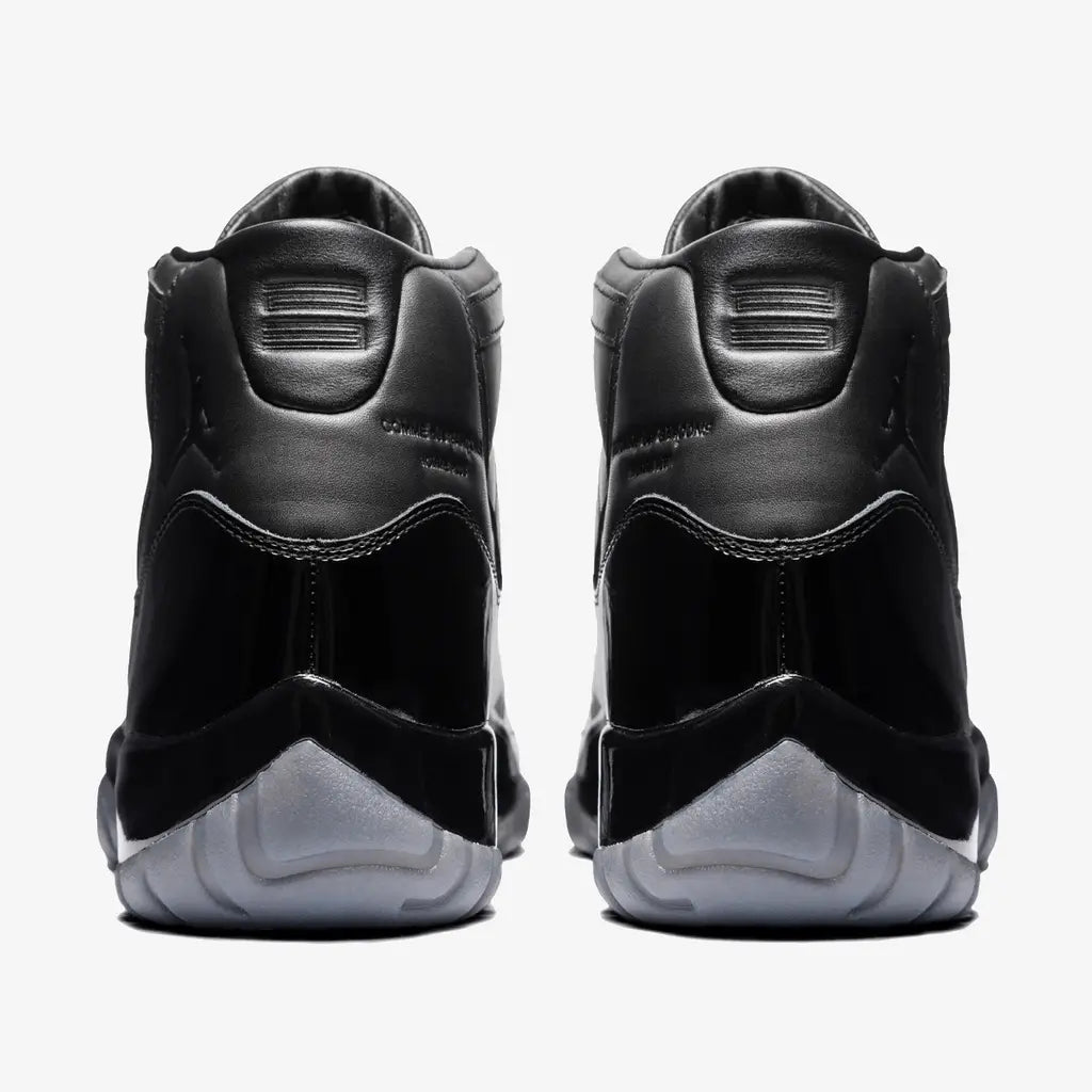 x Nike Jordan 11 Leather High-Top Sneakers