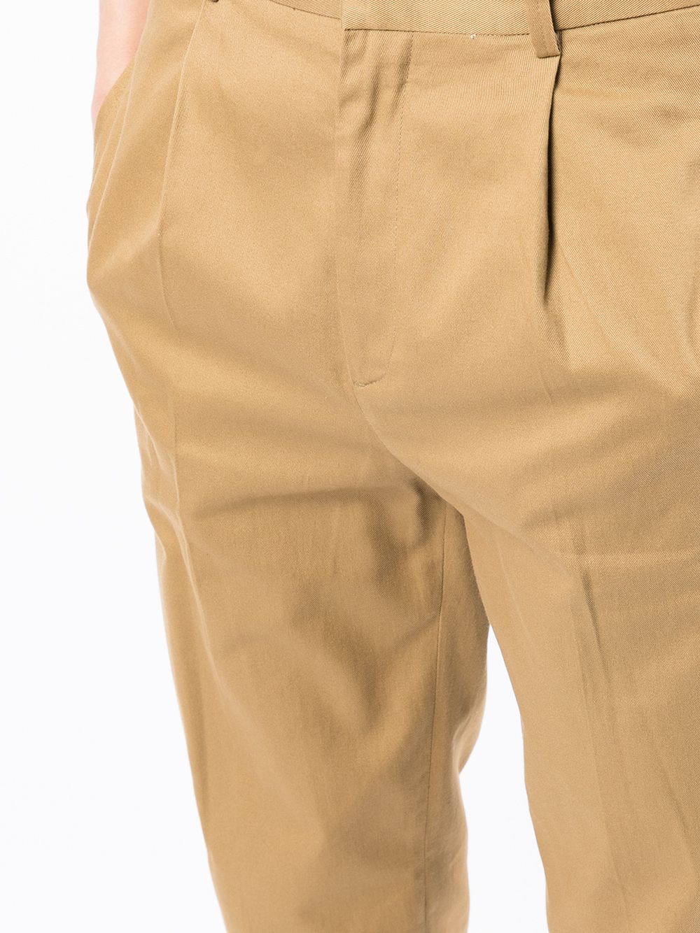 Tailored-Cut Cropped Trousers