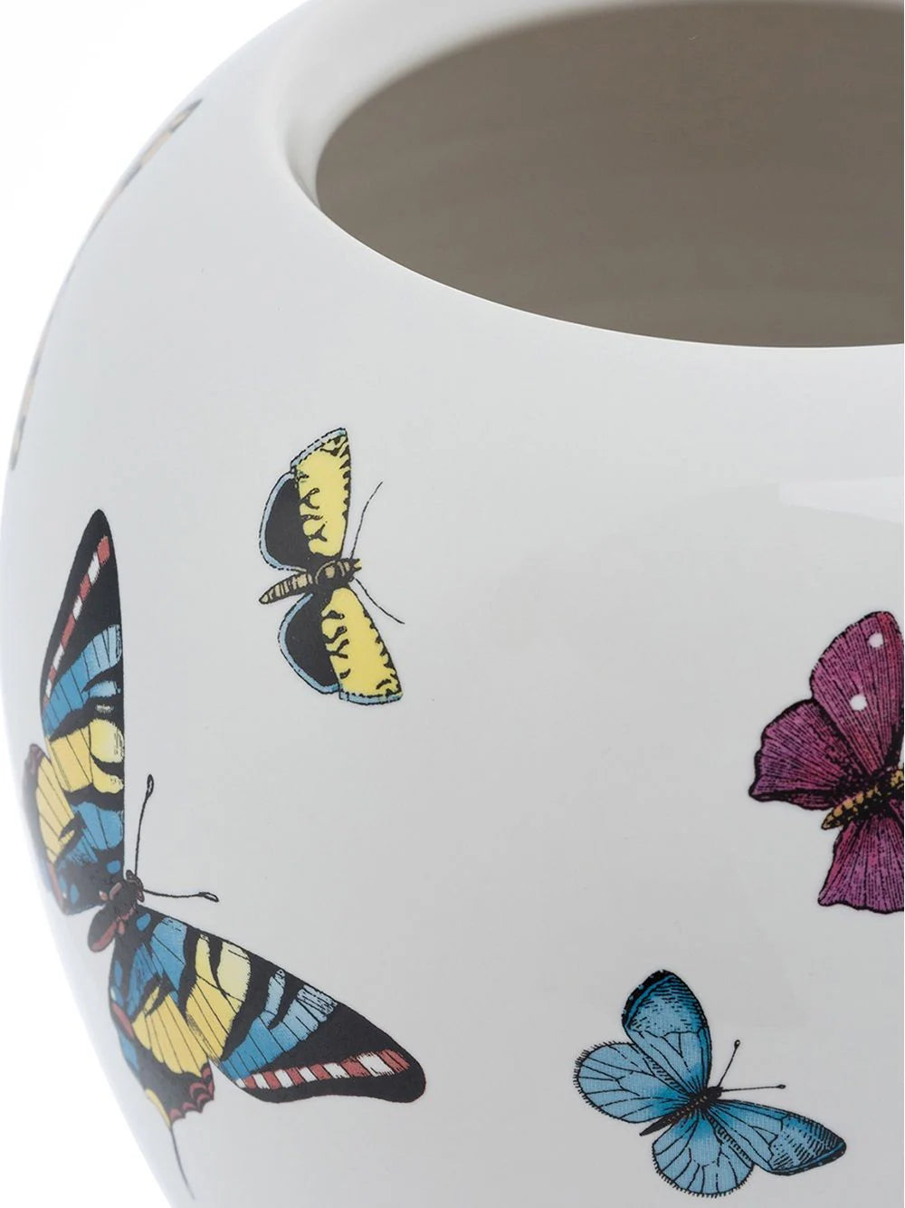 Face Print Vase