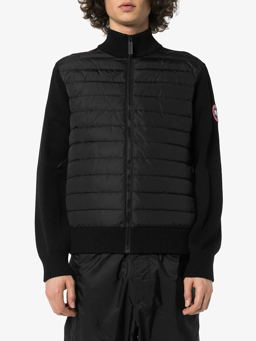 HyBridge quilted padded jacket