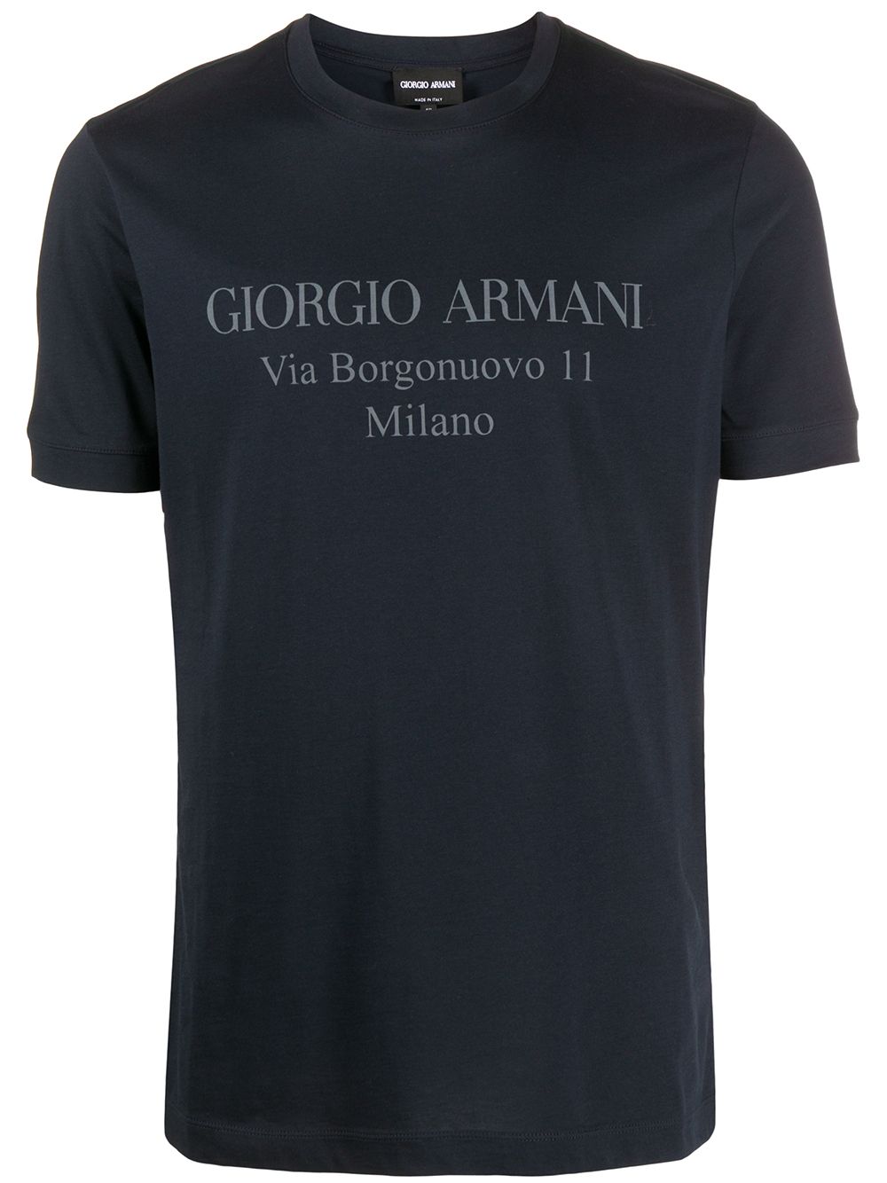 logo print T-shirt