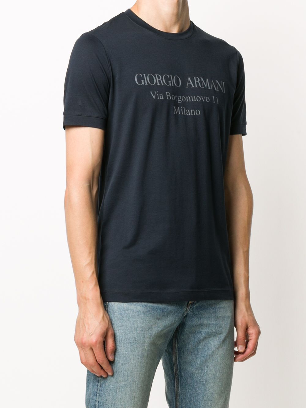 logo print T-shirt