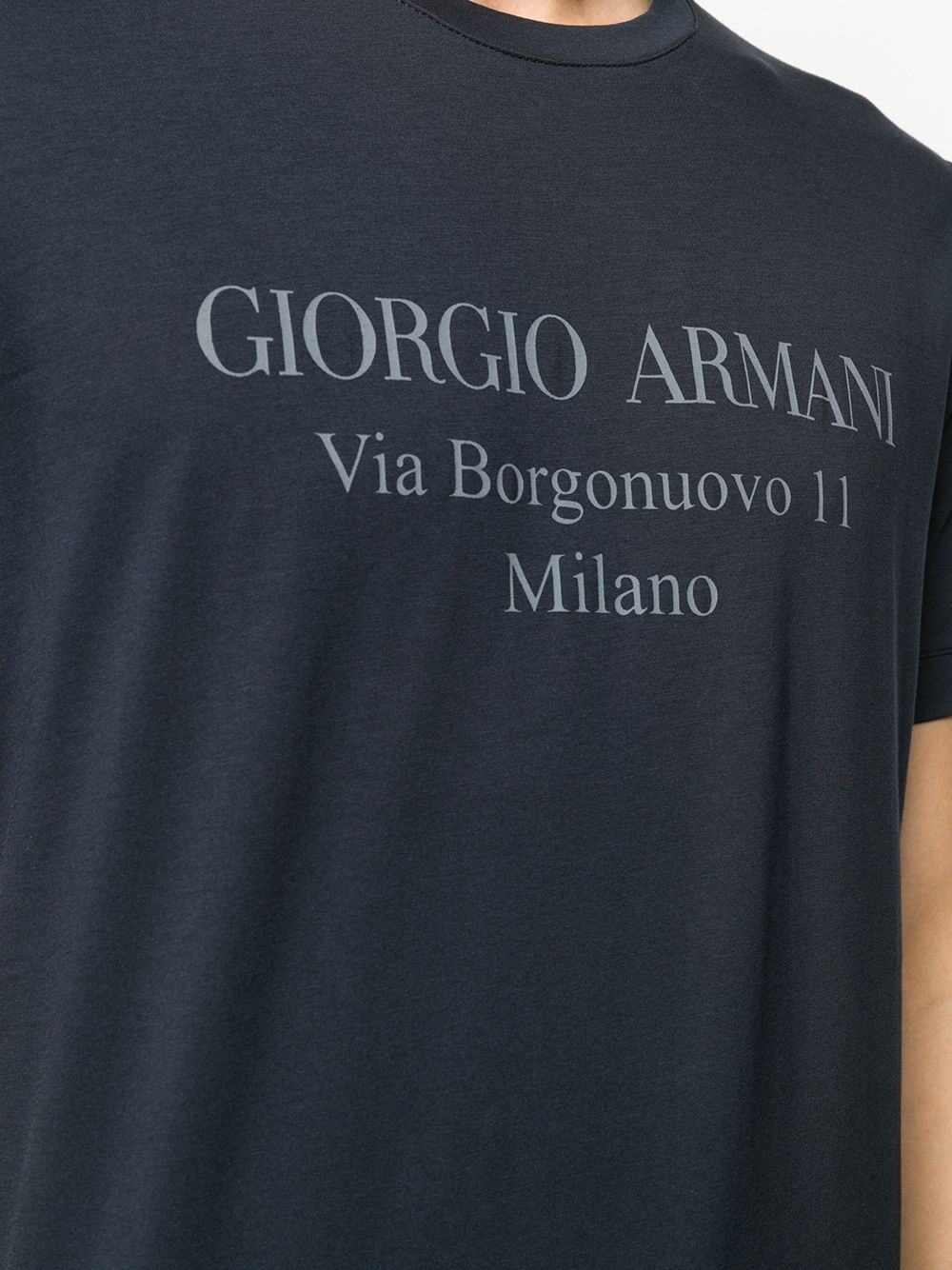 logo print T-shirt