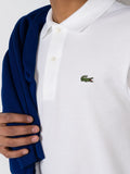 Logo-Patch Long-Sleeve Polo Shirt