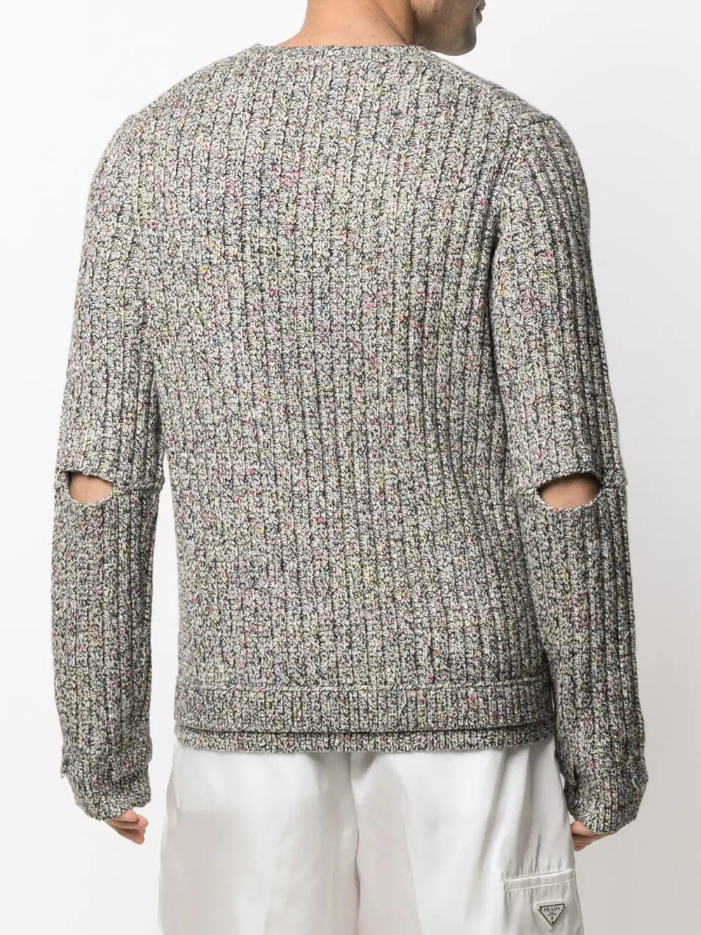 Ribbed Speckle Knit Jumper