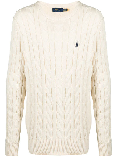 Cable-Knit Cotton Jumper