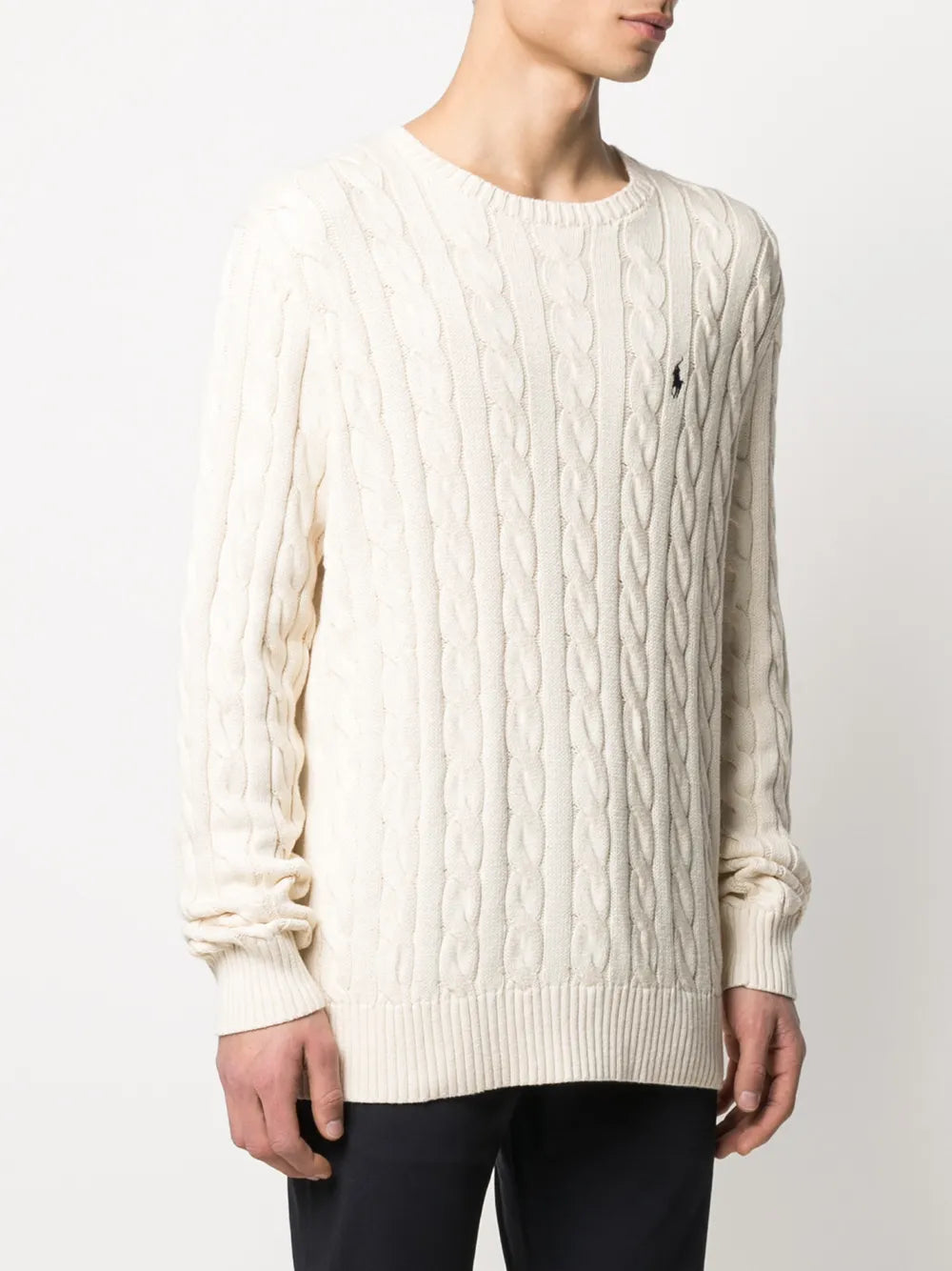 Cable-Knit Cotton Jumper