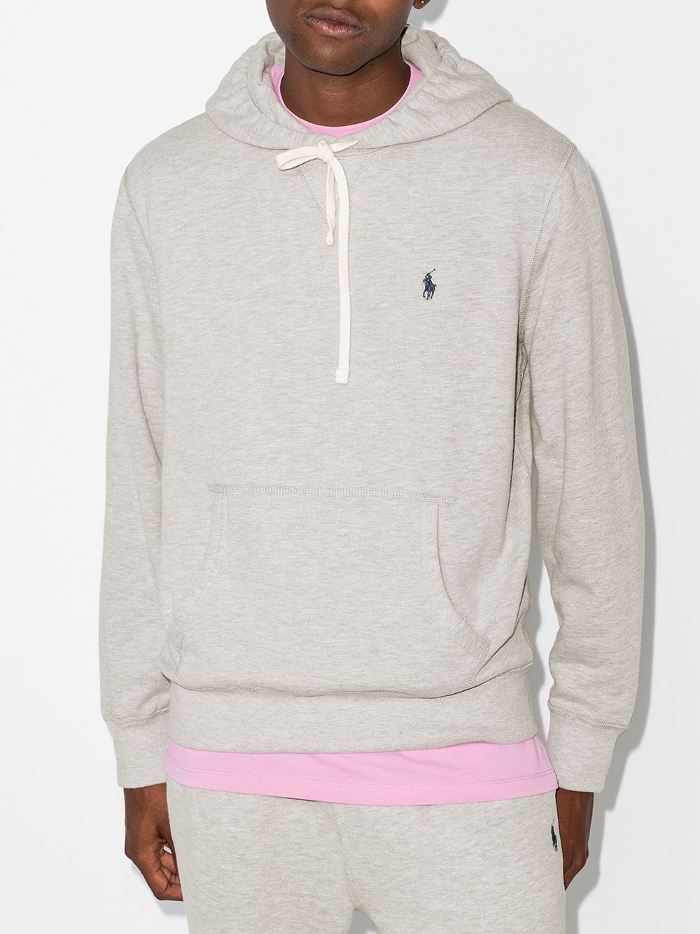 Polo Pony Drawstring Hoodie