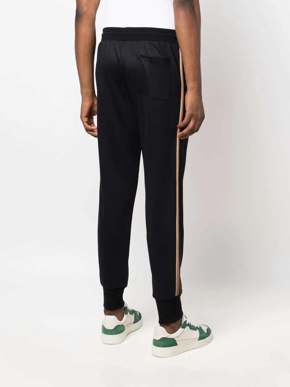 Side-Stripe Tapered Track Pants