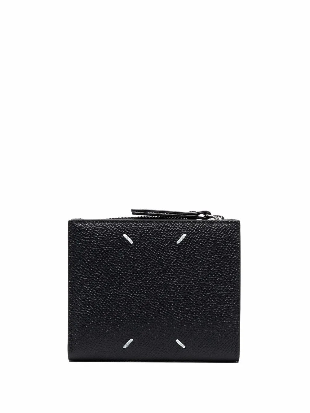 four stitches leather wallet