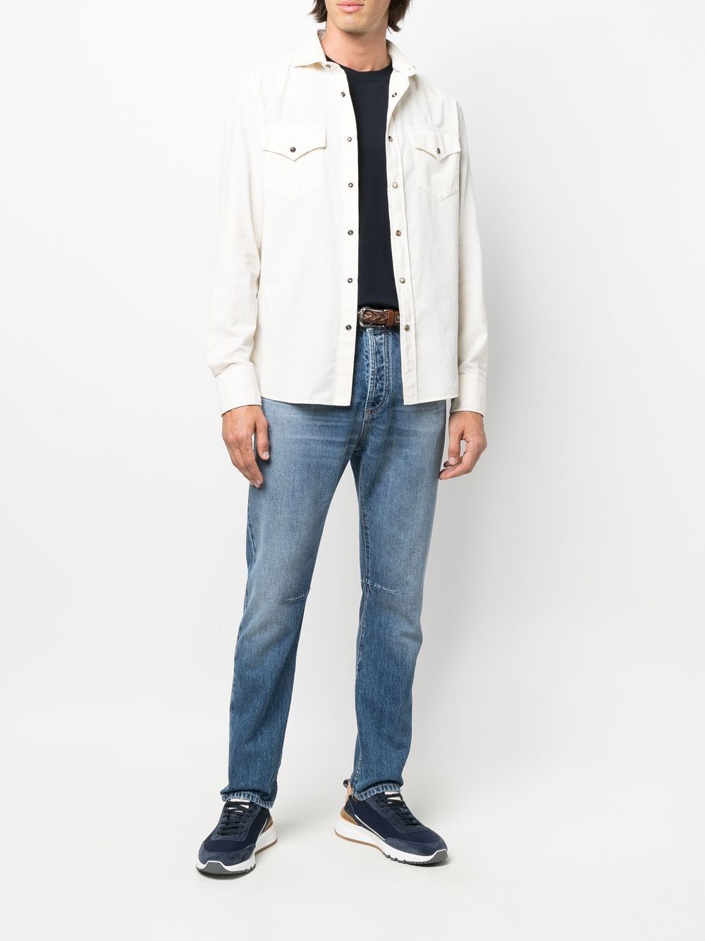 Western-Style Cotton Shirt