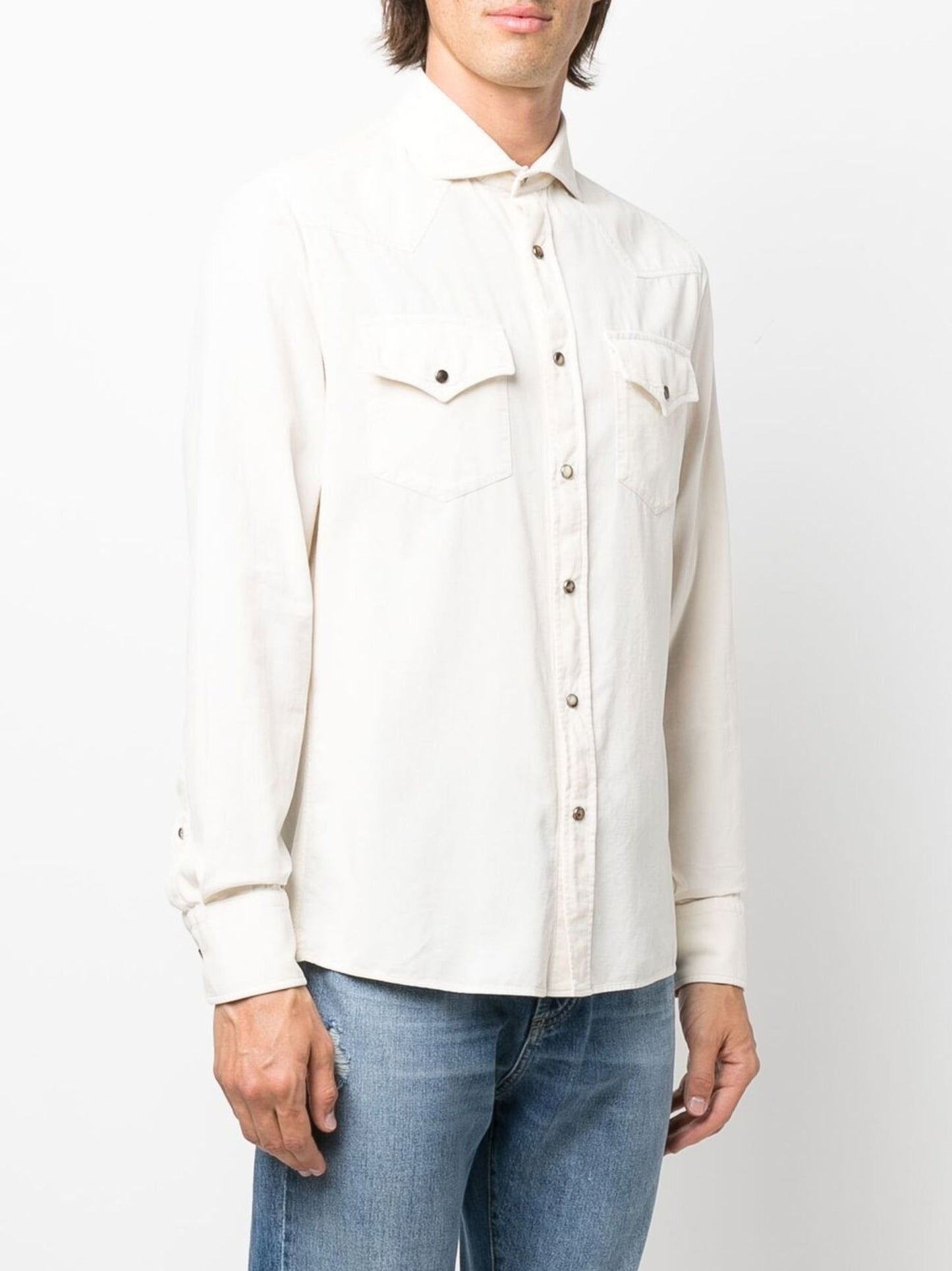 Western-Style Cotton Shirt