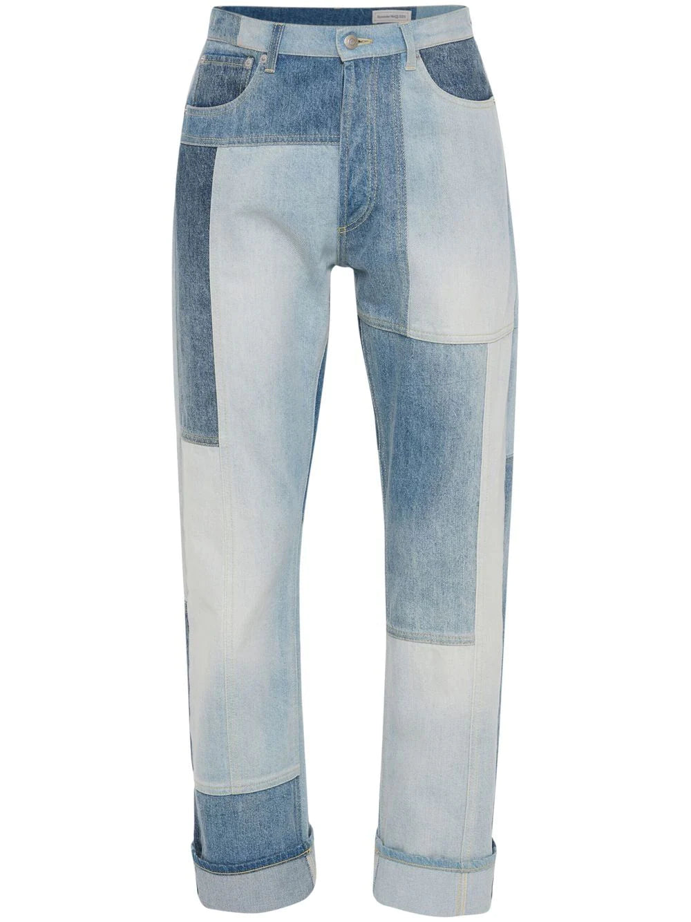 Patchwork-Design Jeans