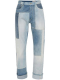 Patchwork-Design Jeans