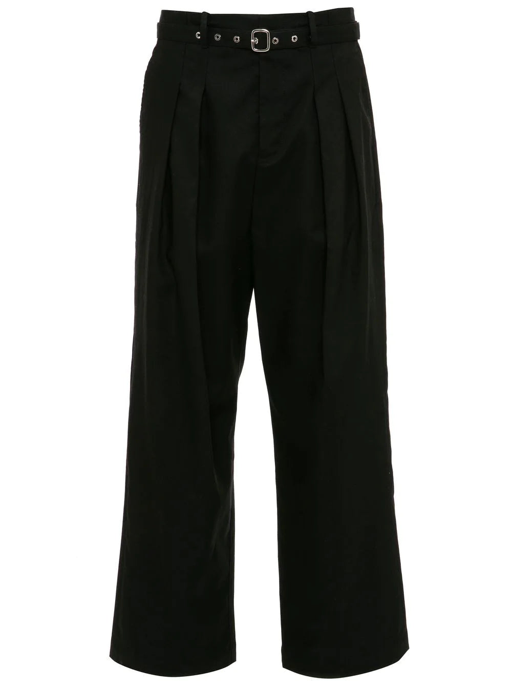 Wide-Leg Tailored Trousers