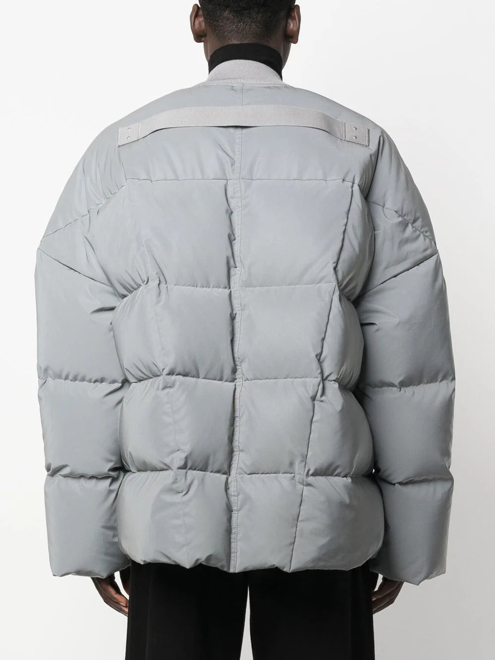 Collarless Padded Jacket