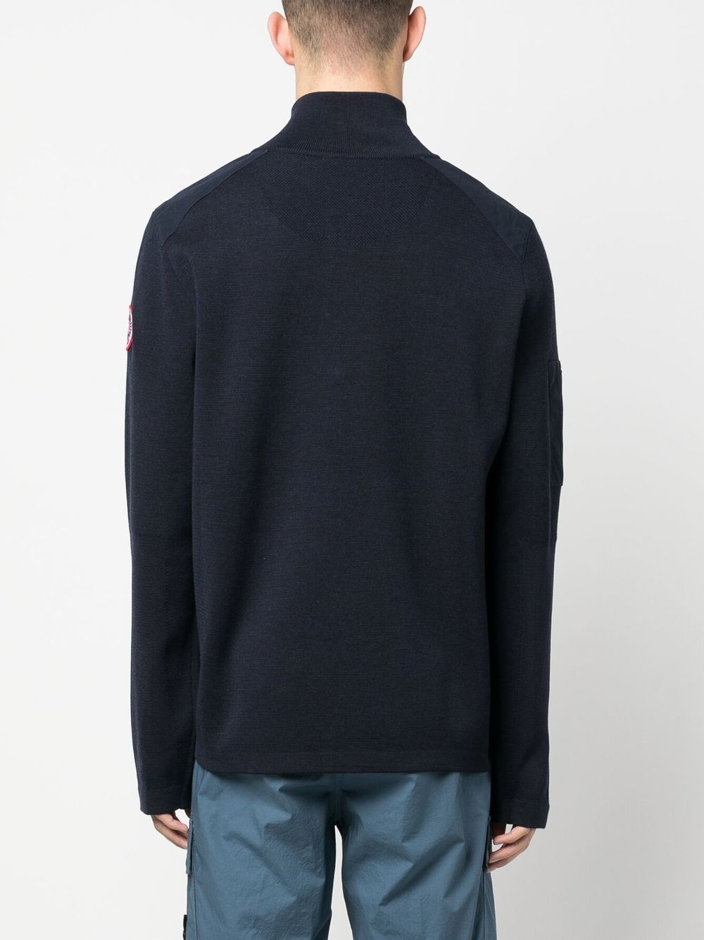 Half-Zip Wool Sweater