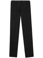 Equestrian Knight-Motif Tailored Trousers