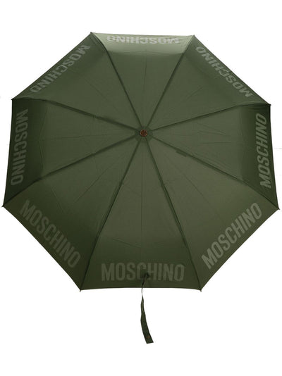 Logo-Print Compact Umbrella