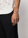 Engraved-Logo Cuff Bracelet