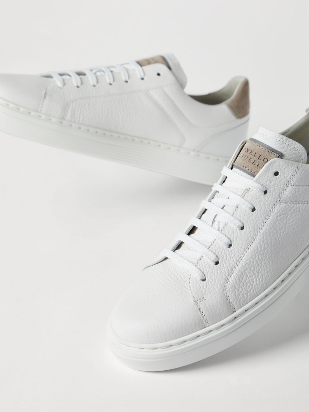 Panelled Low-Top Sneakers