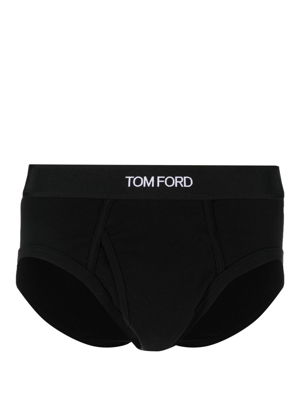 logo-print cotton briefs