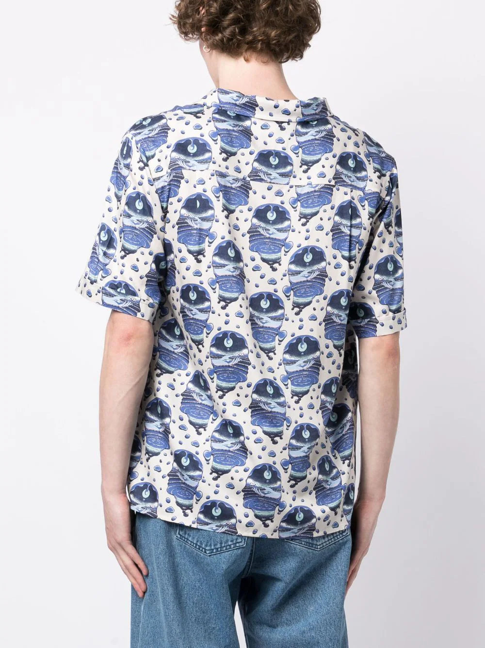 Graphic-Print Short-Sleeve Shirt