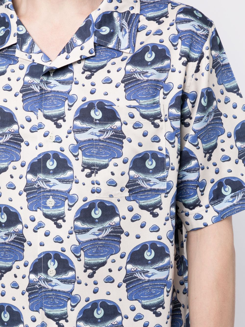 Graphic-Print Short-Sleeve Shirt