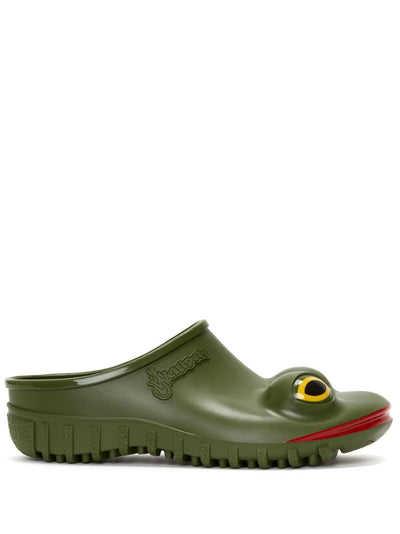 X Wellipets Frog Round-Toe Clogs