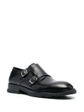 Front-Buckle-Fastening Monk Shoes
