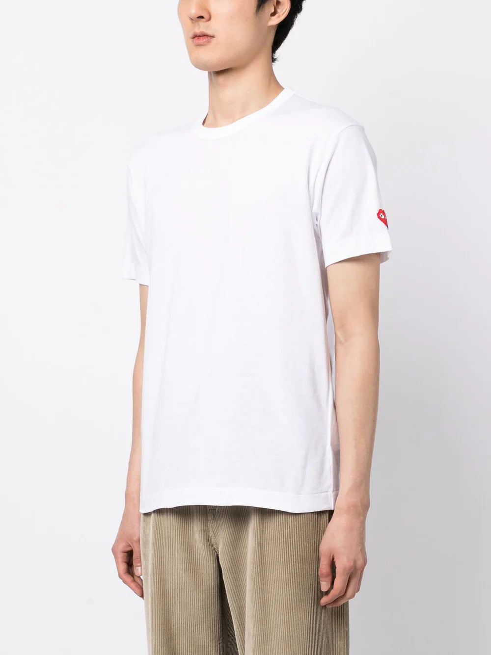 Logo-Patch Crew-Neck T-Shirt