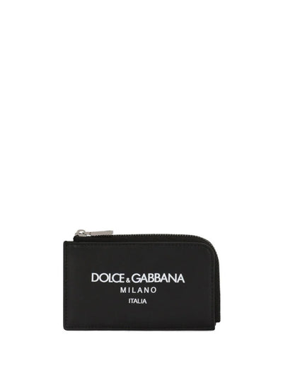 Logo-Print Zip-Around Wallet