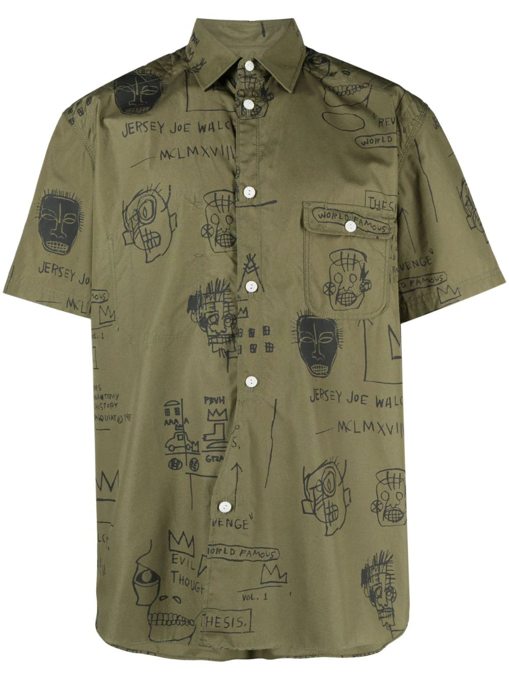 Graphic-Print Short-Sleeve Shirt