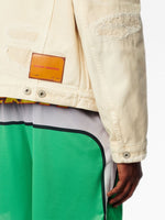 Logo-Patch Cotton Jacket