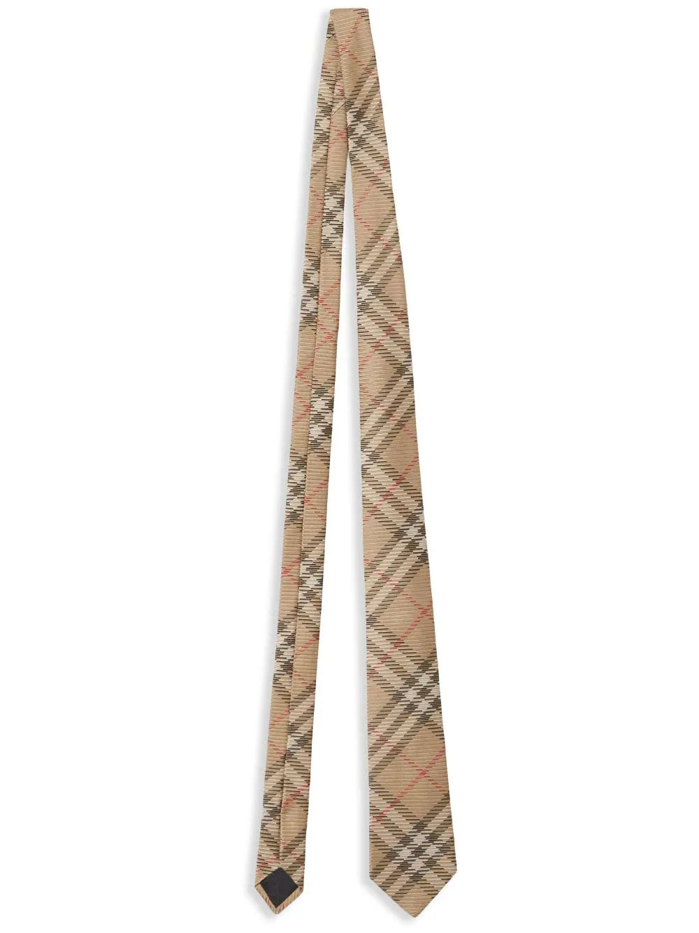 Check Silk Tie