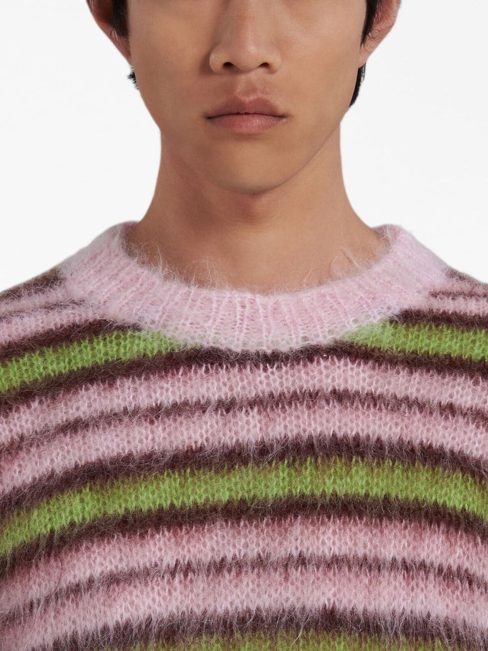 Striped Crew-Neck Jumper