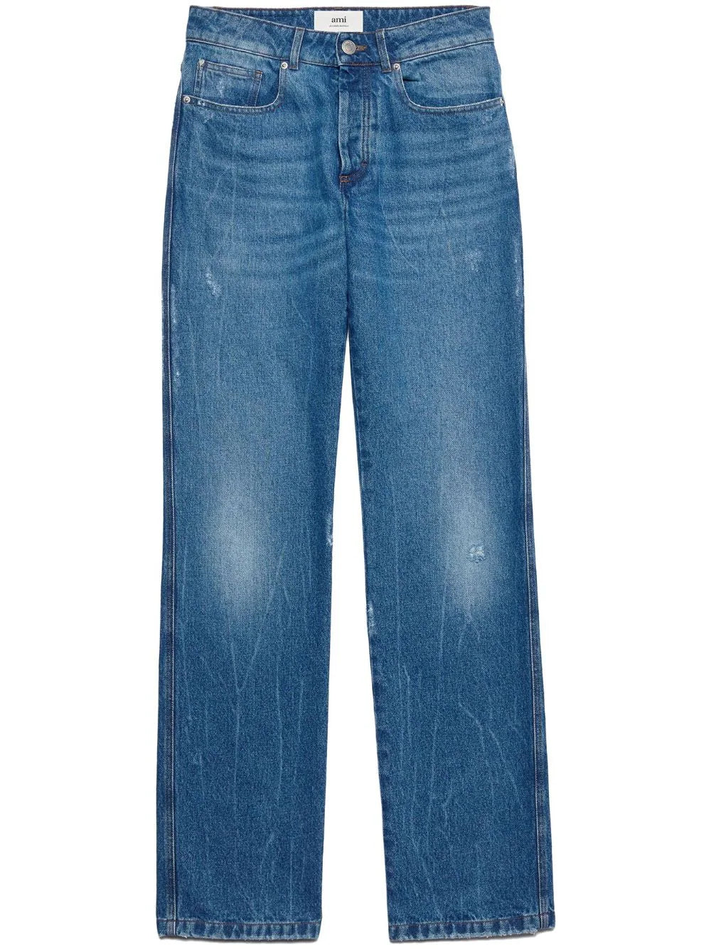 Low-Rise Straight-Leg Jeans