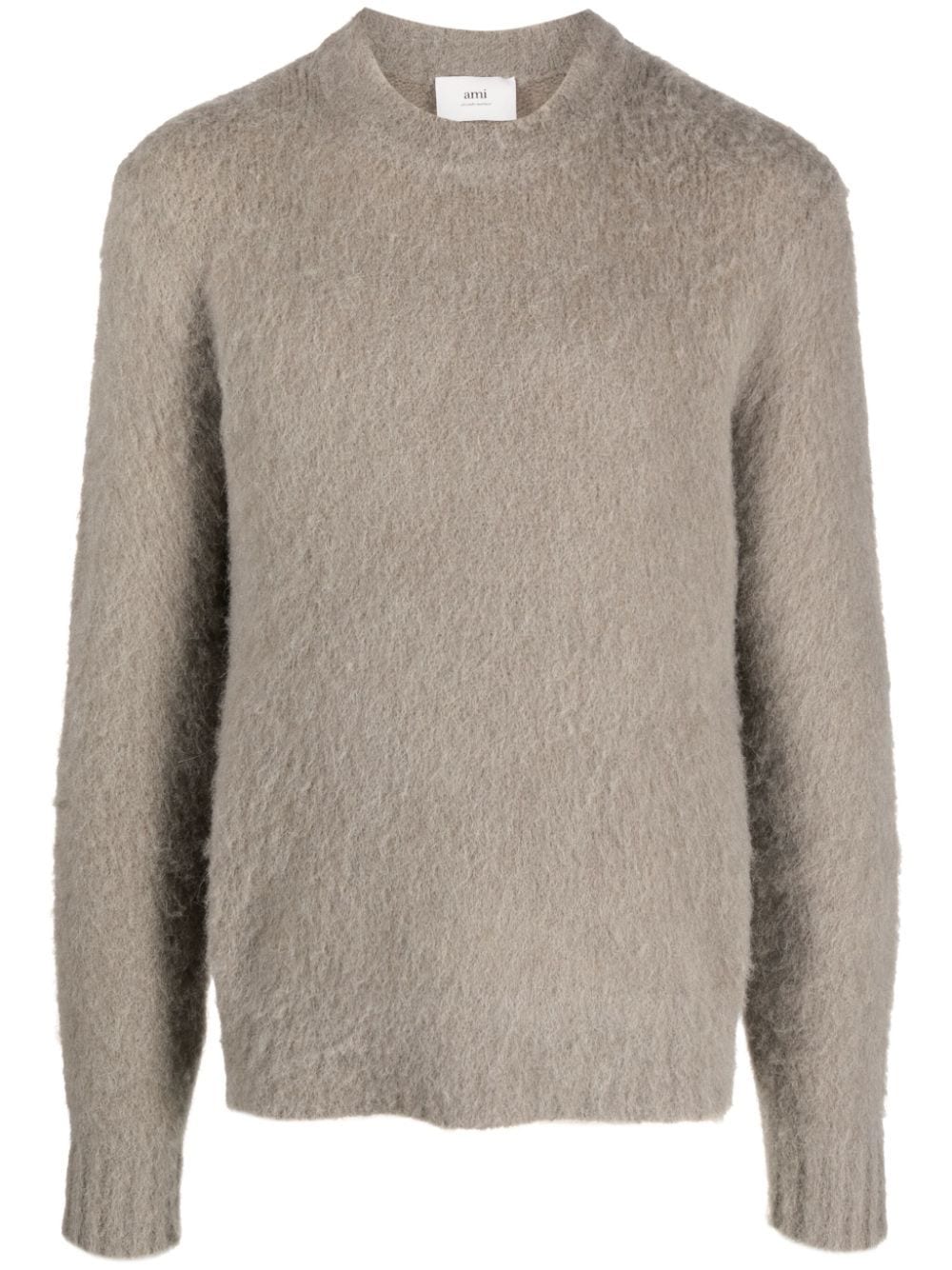 Brushed Crew-Neck Jumper