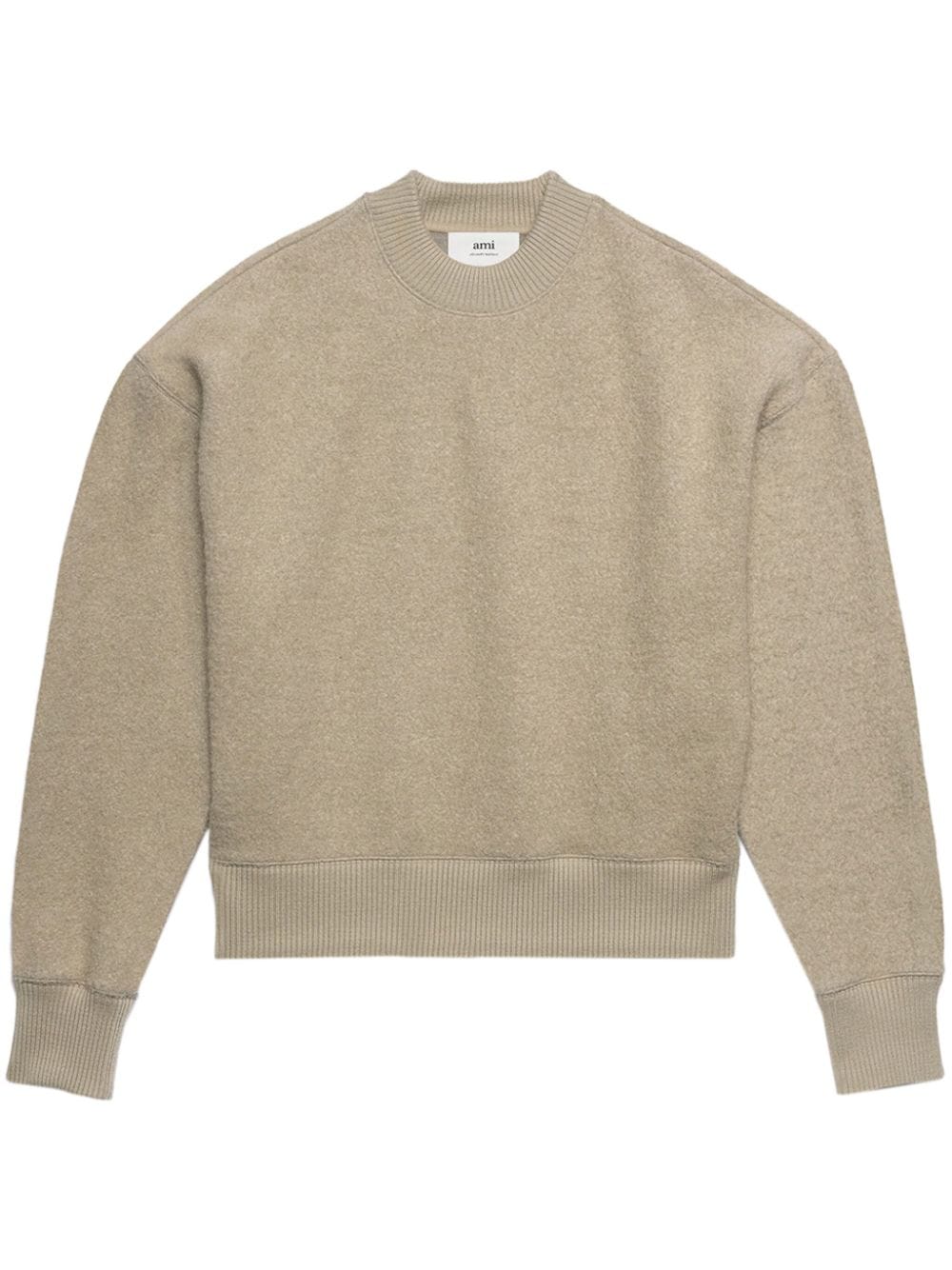 Crew-Neck Fleece Sweatshirt