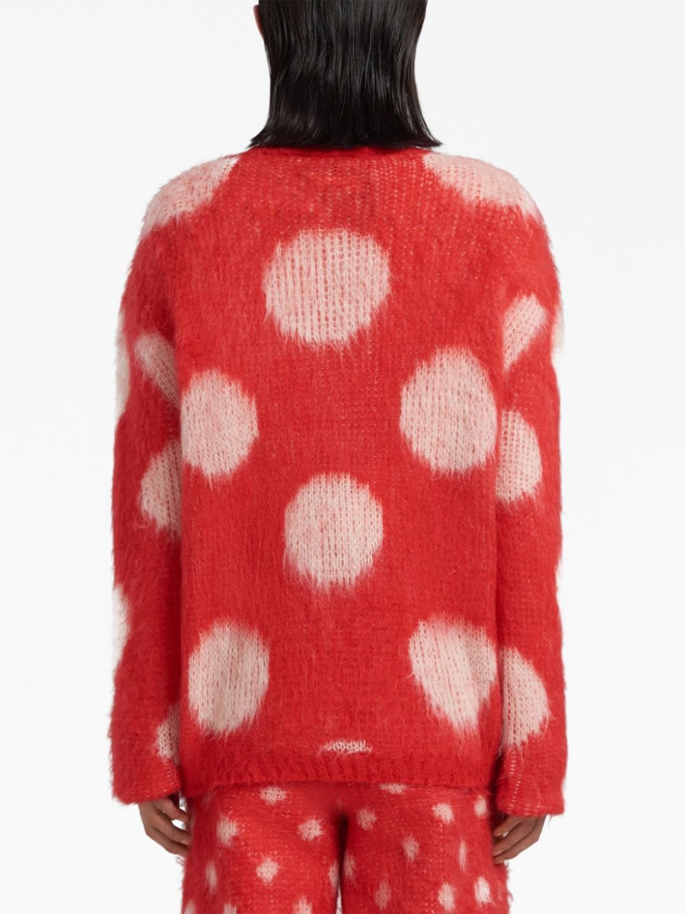 Polka-Dot Knitted Jumper