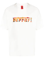 Painterly-Logo Jersey T-Shirt